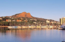 Iconic "Castle Hill" in Townsville dominates the cities sky line and looks stunning at dawn and is a great place to be for the sunset.